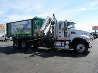 Waste Management Dumpster Truck